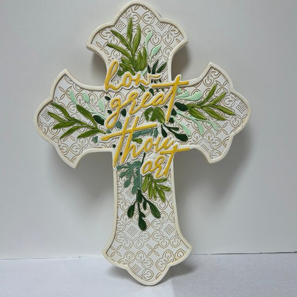 HOW GREAT THOU ART CROSS-2257 Fashion