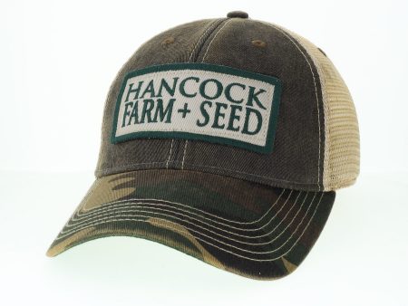 Hancock Farm + Seed Retro Camo Truckers Hat Hot on Sale