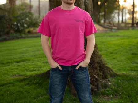 Our Fields to Yours Pink Short Sleeve T-Shirt Online now