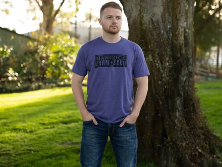 Hancock Farm + Seed Purple Tee For Sale