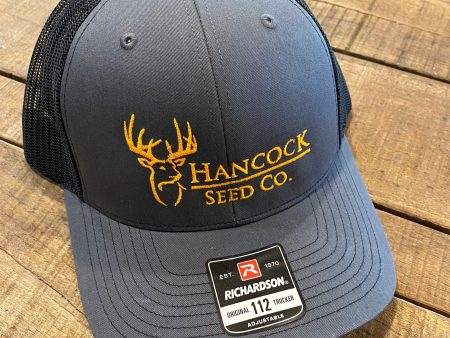 Hancock Orange Buck Logo Hat For Cheap