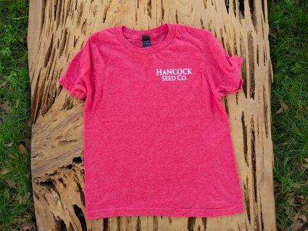 Hancock Original Youth Red Short Sleeve T-Shirt For Discount