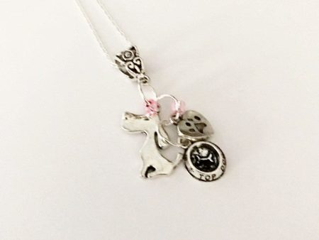 Charm necklace Love my dog! Online