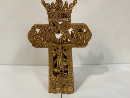 CROWN HIM LIGHT UP TABLETOP CROSS-0231 Online now