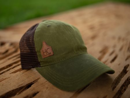 Hancock Cattle Tag Green Hat on Sale