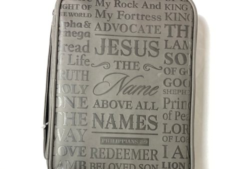 NAMES OF JESUS LG BIBLE COVER-2143 Cheap