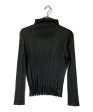 [Pre-owned] PLEATS PLEASE Fringe High Neck Cut and Sewn Pp63-Jk852 Fashion