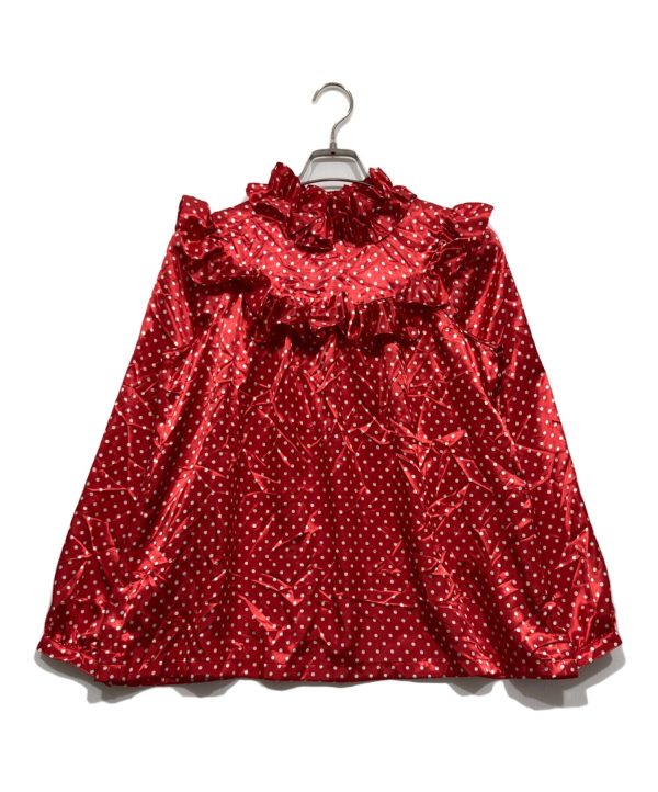 [Pre-owned] COMME des GARCONS GIRL frilled dot blouse NM-B009 on Sale