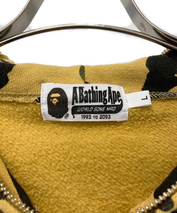 [Pre-owned] A BATHING APE A BATHING APE Camo Pattern Full Zip Hoodie 001zpj301015m Online Hot Sale