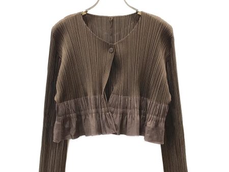 [Pre-owned] PLEATS PLEASE Pleated short cardigan PP93-J0577 Supply