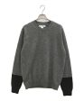 [Pre-owned] COMME des GARCONS SHIRT Bicolor crew neck knit FZ-N112 Cheap