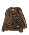 [Pre-owned] WACKO MARIA LEOPARD ZIP HOODED JACKET Online now