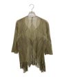 [Pre-owned] PLEATS PLEASE Fringe Mesh Lace Cardigan PP93-J0565 Supply