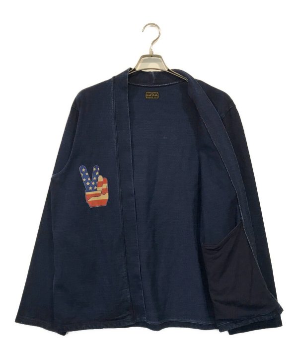 [Pre-owned] KAPITAL IDG Degree-stamped KAKASHI Cardigan K2004LC104 Sale