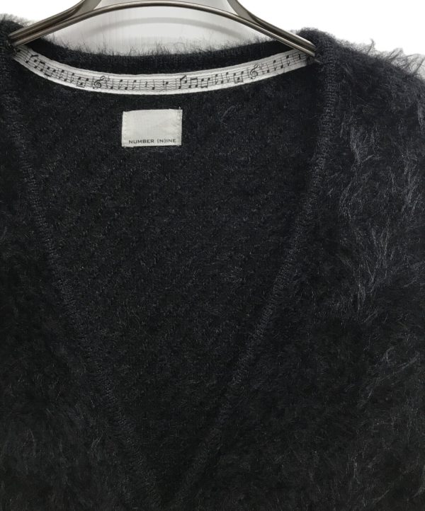 [Pre-owned] NUMBER (N)INE Feather Fur Yarn Cardigan 819531003 Fashion