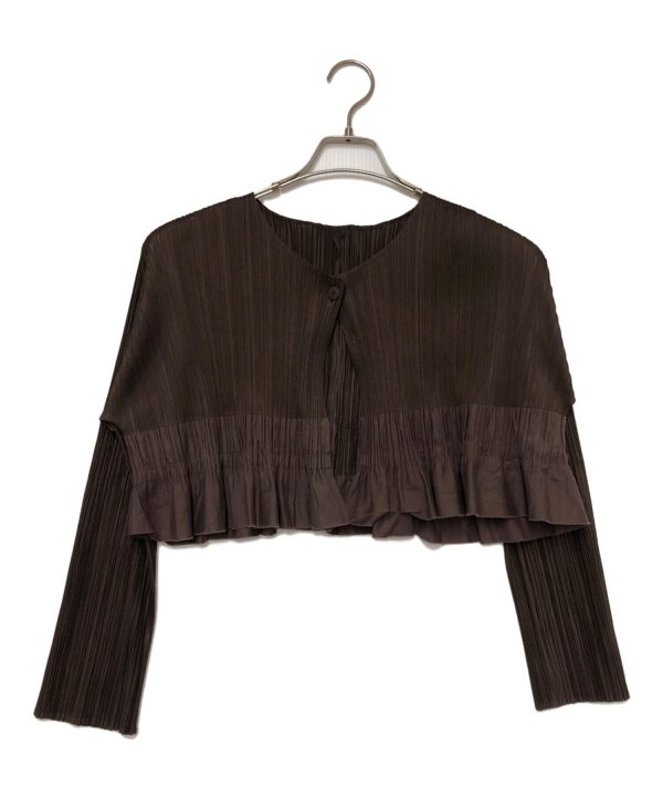 [Pre-owned] PLEATS PLEASE pleated cardigan PP93-J0577 Supply