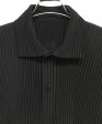 [Pre-owned] HOMME PLISSE ISSEY MIYAKE pleated polo shirt HP41JM121 For Cheap