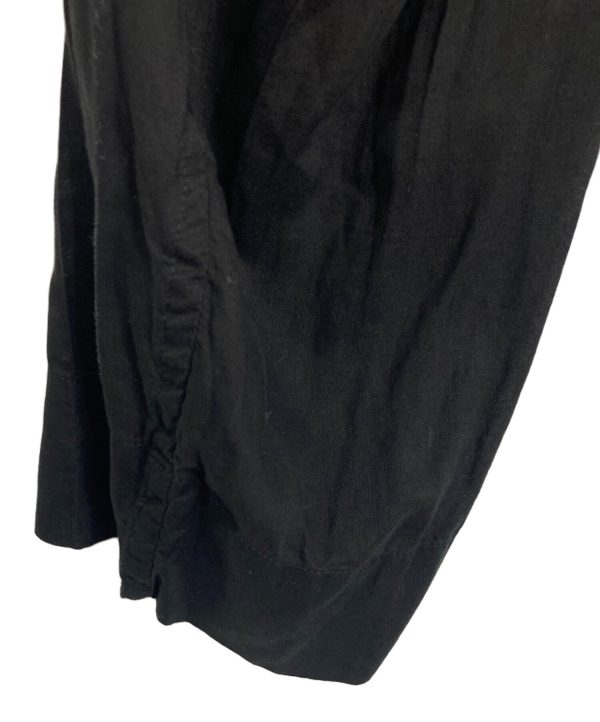 [Pre-owned] Yohji Yamamoto pour homme 18SS Double-stitched collarless shirt Online Hot Sale