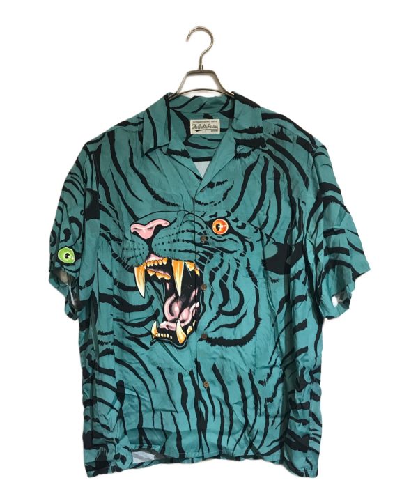 [Pre-owned] WACKO MARIA TIM LEHI Tiger Aloha Shirt For Discount