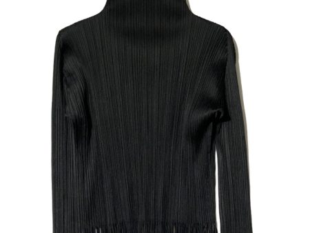 [Pre-owned] PLEATS PLEASE Fringe High Neck Cut and Sewn Pp63-Jk852 Fashion