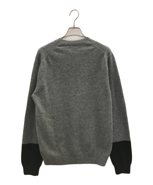 [Pre-owned] COMME des GARCONS SHIRT Bicolor crew neck knit FZ-N112 Cheap