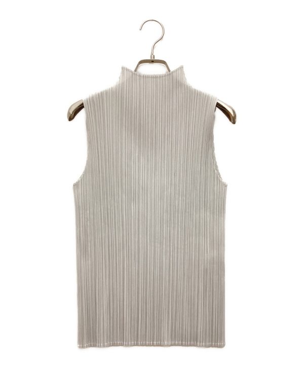 [Pre-owned] PLEATS PLEASE BASICS High Neck Sleeveless Pleated Blouse pp05jk102 3 Online