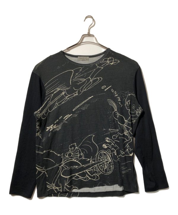 [Pre-owned] Yohji Yamamoto pour homme print Laine wool knit   HH-T81-173   Cyborg 009 collaboration  19SS Animation HH-T81-173 For Cheap