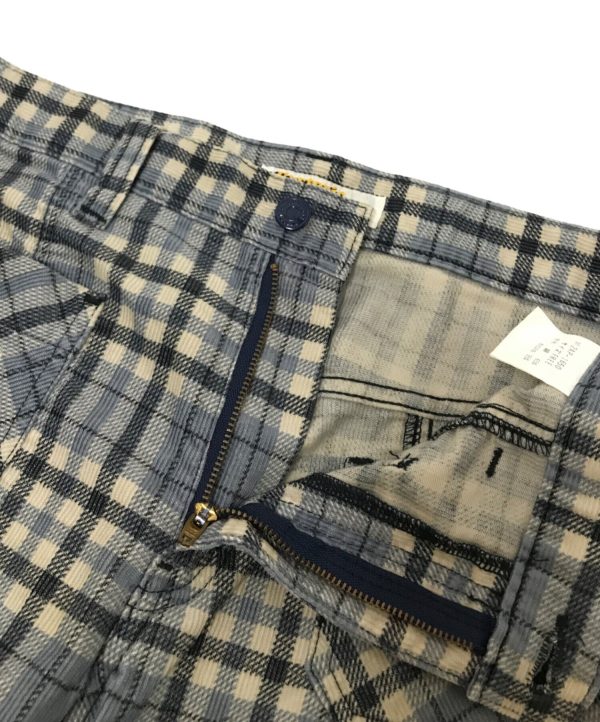 [Pre-owned] Hysteric Glamour 00 s Low Rise Check Flared Pants 2AP-1650 Cheap