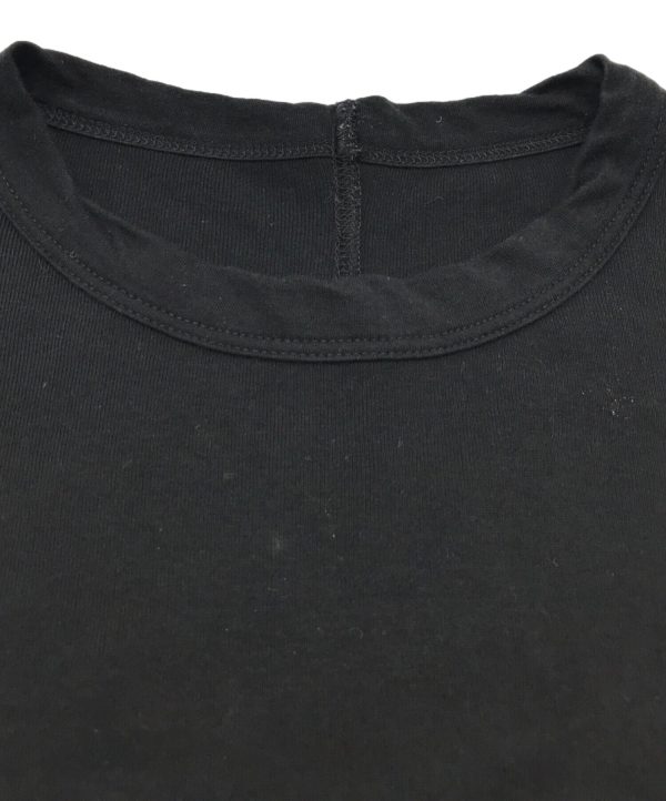 [Pre-owned] RICK OWENS RIB LONG SLEEVE T-SHIRT RP01C5202-RD Hot on Sale