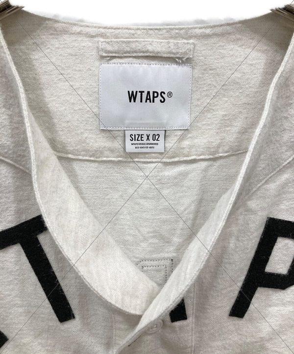 [Pre-owned] WTAPS LEAGUE SS COTTON. FLANNEL 221TQDT-SHM06 Hot on Sale