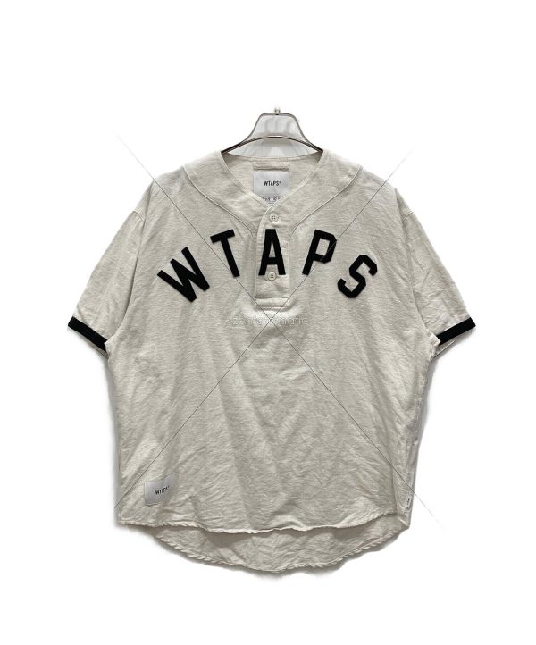 [Pre-owned] WTAPS LEAGUE SS COTTON. FLANNEL 221TQDT-SHM06 Hot on Sale