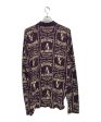 [Pre-owned] Hysteric Glamour WHISKY patterned half-zip polo shirt 02201NH01 Sale