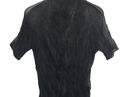 [Pre-owned] ISSEY MIYAKE Pleated Sheer Cut and Sewn IM42FJ411 Discount