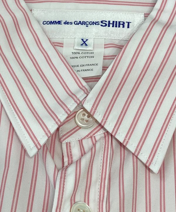 [Pre-owned] COMME des GARCONS SHIRT FOREVER striped shirt CDGS3PS Online Sale