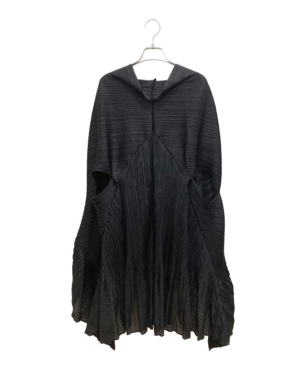 [Pre-owned] PLEATS PLEASE Modified pleated poncho cardigan PP21-JE722 For Cheap