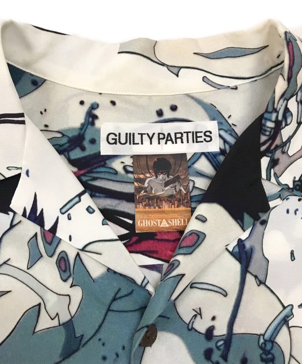 [Pre-owned] WACKO MARIA GHOST IN THE SHELL   S S HAWAIIAN SHIRT Ghost in the Shell Aloha Shirt Hot on Sale