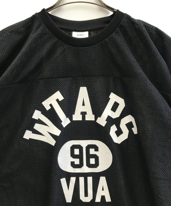 [Pre-owned] WTAPS Numbered mesh jersey T-shirt 241ATDT-CSM36 Discount