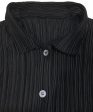 [Pre-owned] ISSEY MIYAKE tight pleated shirt IM82-FJ933 on Sale