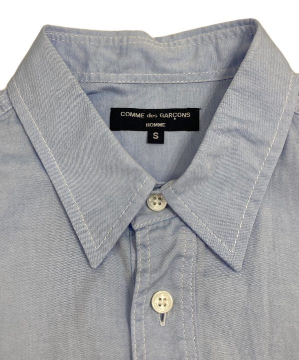 [Pre-owned] COMME des GARCONS HOMME Short Sleeve Cotton Ox Shirt HK-B027 AD2022 Hot on Sale