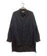 [Pre-owned] Yohji Yamamoto pour homme Wrinkled gaber front-back blouse, wool HN-B34-100 Online now