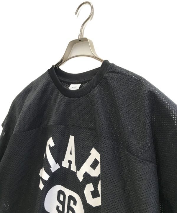 [Pre-owned] WTAPS Numbered mesh jersey T-shirt 241ATDT-CSM36 Discount