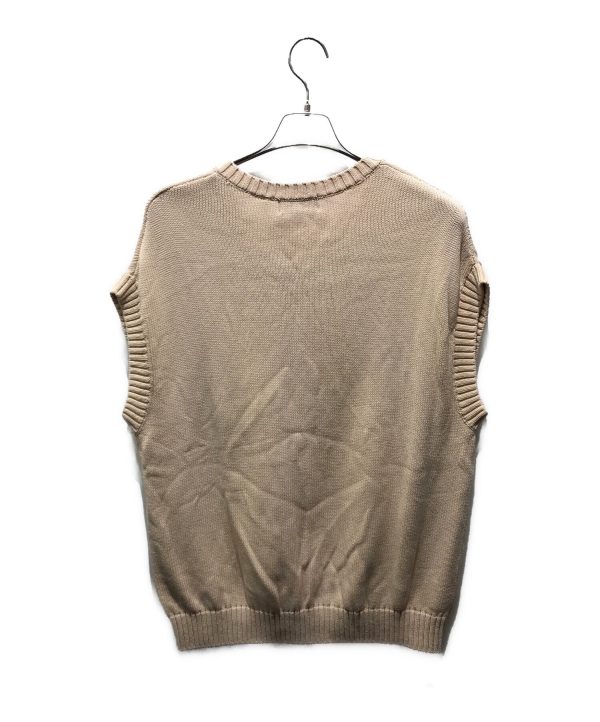 [Pre-owned] Hysteric Glamour HYS TIMES embroidered oversized vest 01223NV03 For Sale