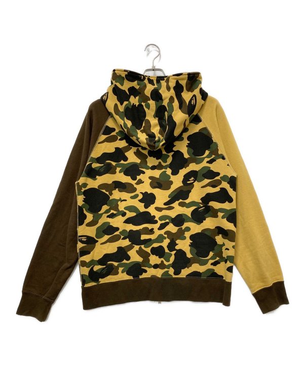 [Pre-owned] A BATHING APE A BATHING APE Camo Pattern Full Zip Hoodie 001zpj301015m Online Hot Sale