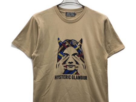 [Pre-owned] Hysteric Glamour SEE NO EVIL embroidery T-shirt 02243CT08 For Discount