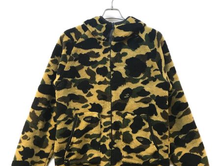 [Pre-owned] A BATHING APE First Cherry Reversible Boa Jacket For Cheap