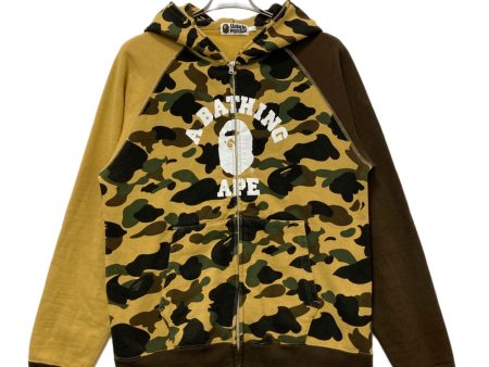 [Pre-owned] A BATHING APE A BATHING APE Camo Pattern Full Zip Hoodie 001zpj301015m Online Hot Sale