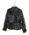 [Pre-owned] tricot COMME des GARCONS flocky printed shirt TG-B021 Online Sale