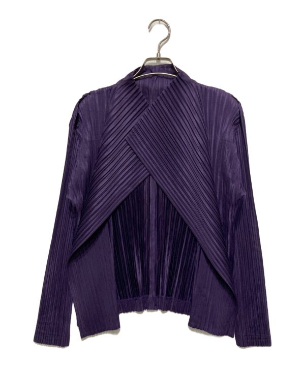 [Pre-owned] PLEATS PLEASE pleated cardigan PP21-J0145 Online now