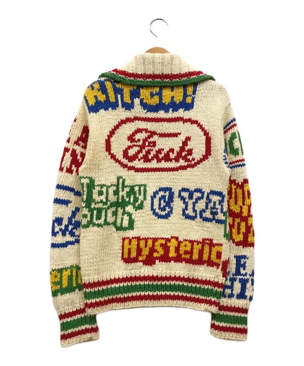 [Pre-owned] Hysteric Glamour OLD All-Patterned Cowtin Knit For Sale