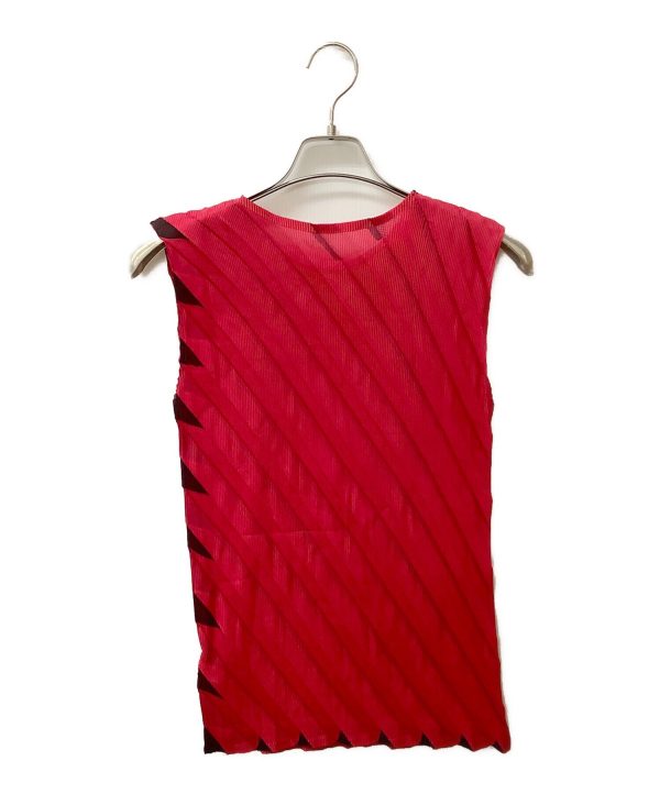 [Pre-owned] me ISSEY MIYAKE Stripe Pattern Sleeveless Cut and Sewn MI53FK151 Fashion